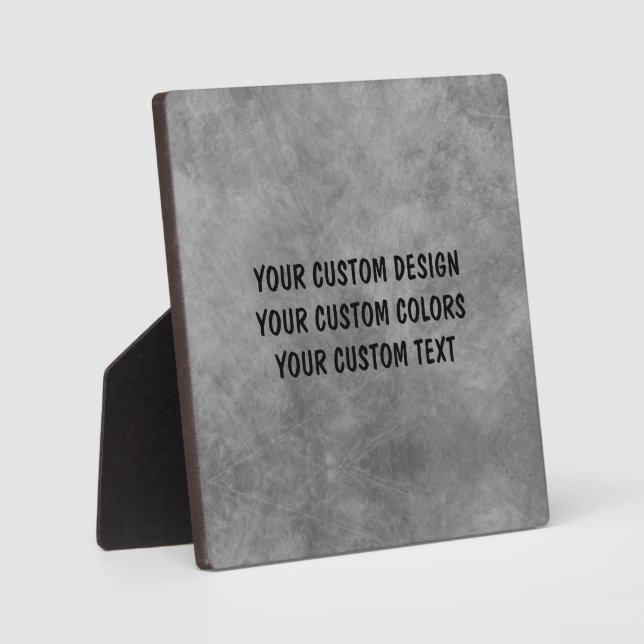 Create Your Own Custom Personalized Plaque (Front)