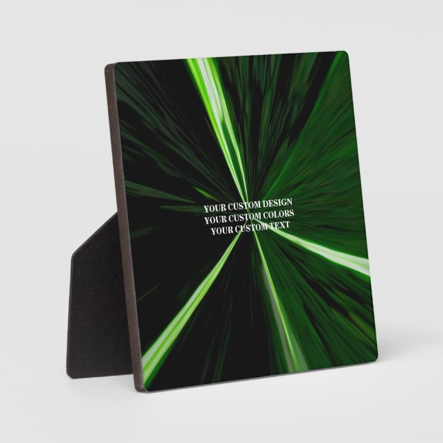 Create Your Own Custom Personalized Plaque (Front)