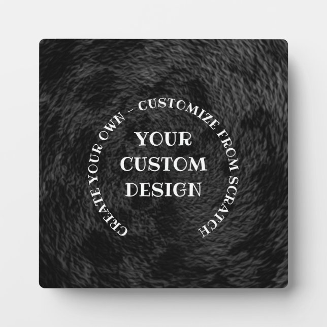 Create Your Own Custom Personalized Plaque (Front)