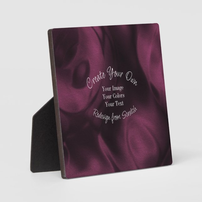 Create Your Own Custom Personalized Plaque (Front)