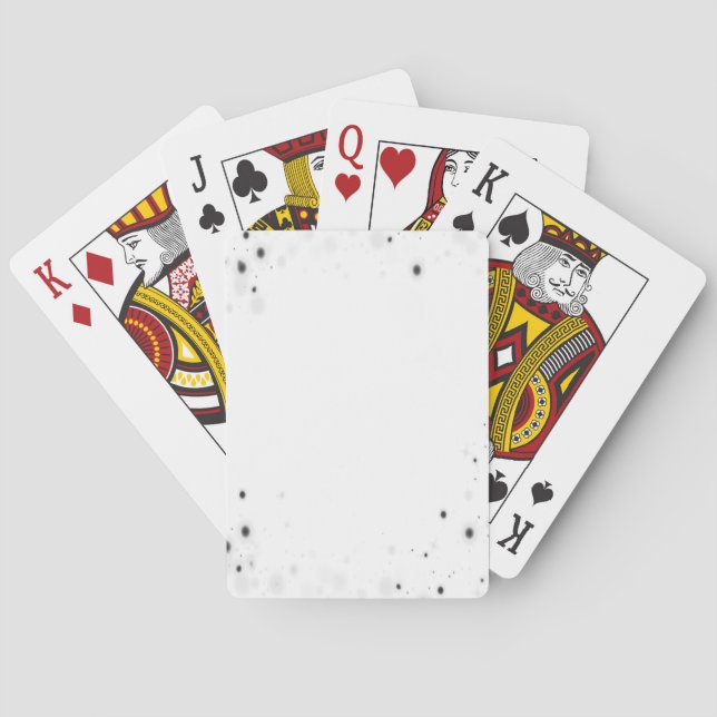 Create Your Own Custom Personalized Playing Cards (Back)