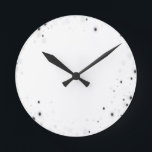 Create Your Own Custom Personalized Round Clock<br><div class="desc">Personalize this product by adding your own text or redesign entirely from scratch by replacing our image with your own!

Visit Christmas Town on Zazzle to shop our entire collection of custom gifts,  party supplies,  holiday decorations,  stocking stuffers and more.</div>