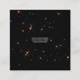 Create Your Own Custom Personalized Square Business Card