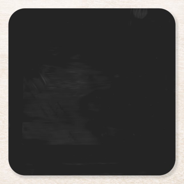 Create Your Own Custom Personalized Square Paper Coaster (Front)