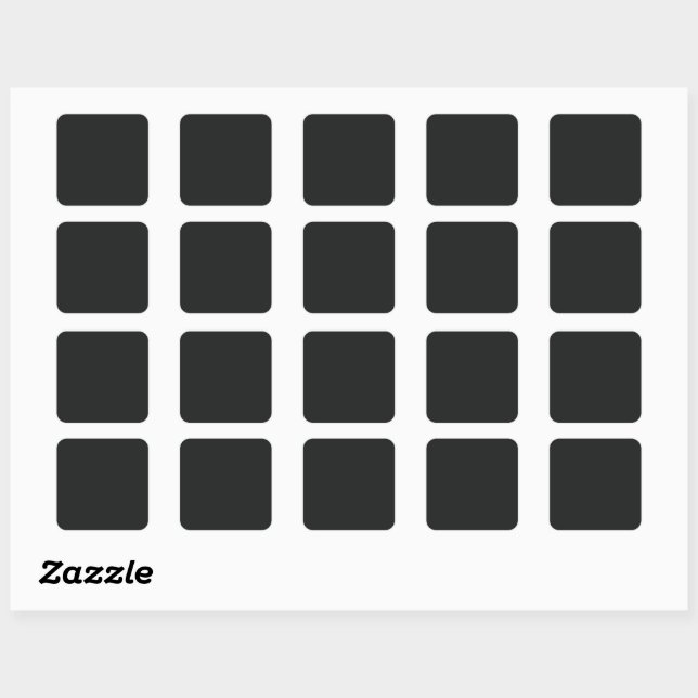 Create Your Own Custom Personalized Square Sticker (Sheet)