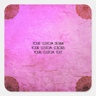 Create Your Own Custom Personalized Square Sticker
