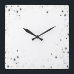 Create Your Own Custom Personalized Square Wall Clock<br><div class="desc">Personalize this product by adding your own text or redesign entirely from scratch by replacing our image with your own!

Visit Christmas Town on Zazzle to shop our entire collection of custom gifts,  party supplies,  holiday decorations,  stocking stuffers and more.</div>