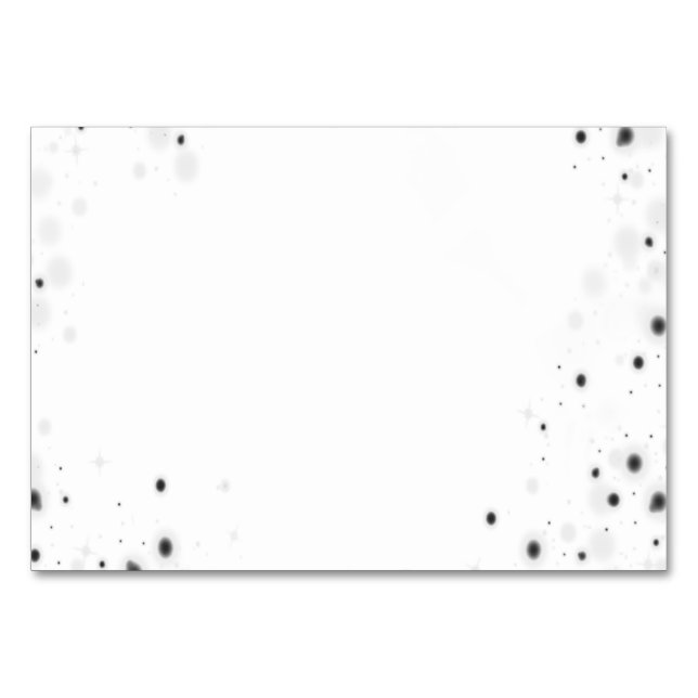 Create Your Own Custom Personalized Table Number (Front)