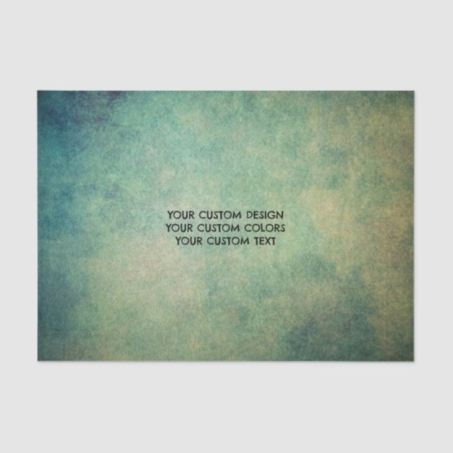 Create Your Own Custom Personalized Tissue Paper (Front)