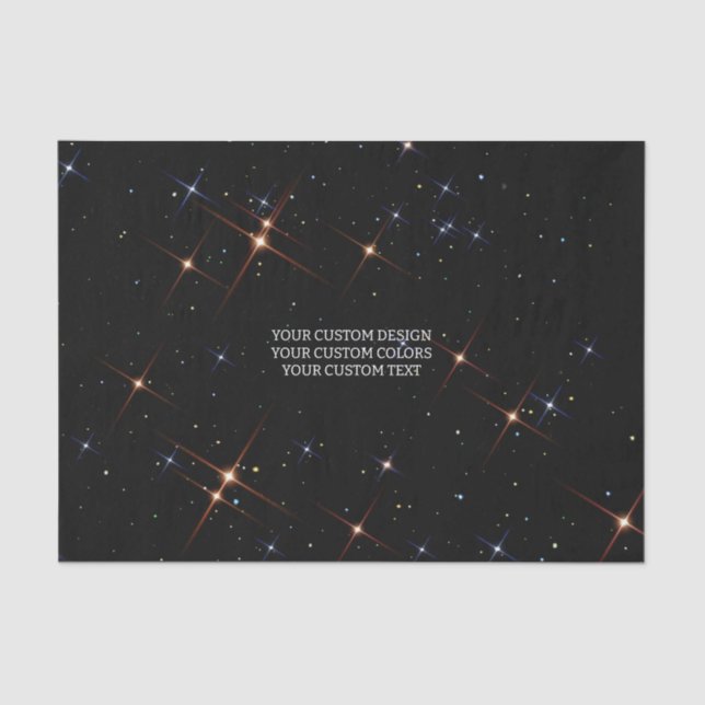 Create Your Own Custom Personalized Tissue Paper (Front)