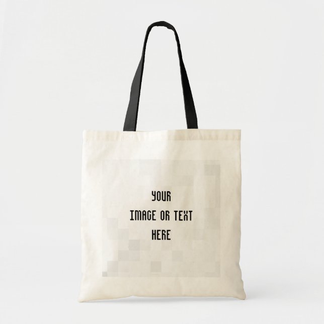 Create Your Own Custom Personalized Tote Bag (Front)