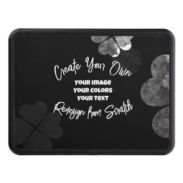 Create Your Own Custom Personalized Trailer Hitch Cover (Front)