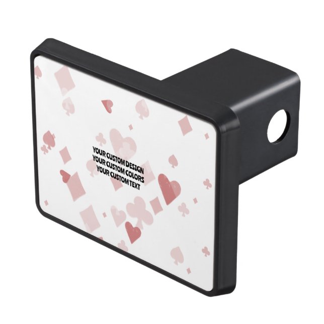 Create Your Own Custom Personalized Trailer Hitch Cover (Top Right)