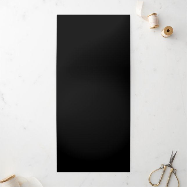 Create Your Own Custom Personalized Tri-Fold Invitation (Outside)