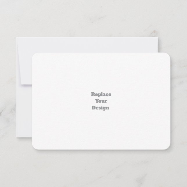 Create Your Own custom personalized﻿ Wedding Announcement (Front)