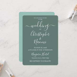 Create Your Own Custom Personalized Wedding Invitation