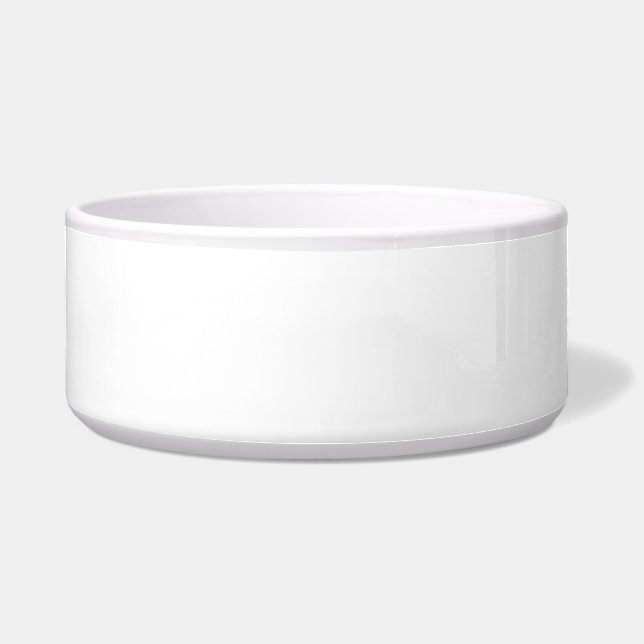 Create Your Own Custom Pet Bowl (Front)