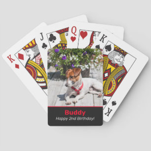 Create Your Own Custom Pet Design Playing Cards