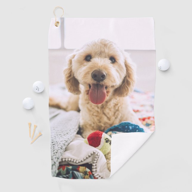 Create Your Own | Custom Pet Photo Golf Towel (InSitu)