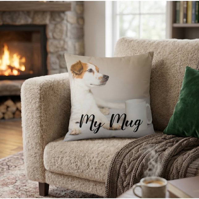 Create your own custom pet throw pillow (Creator Uploaded)
