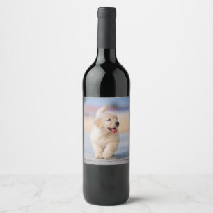 Create your own custom pet wine label