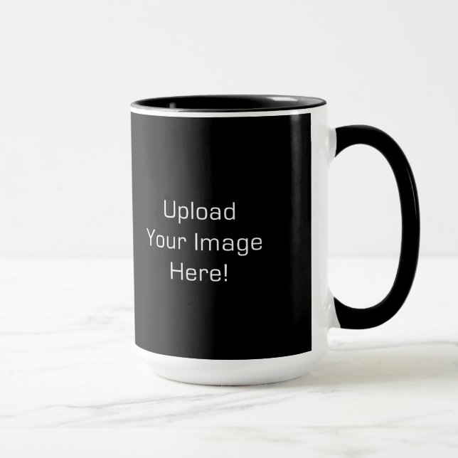 Create-Your-Own Custom Photo Coffee Mug (Right)