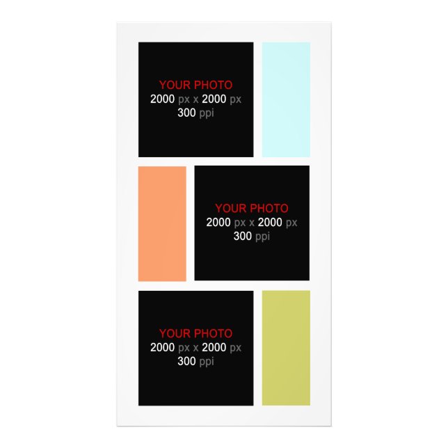 Create Your Own Custom Photo Collage 002 Print (Front)