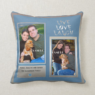 Create Your Own Custom Photo Collage Throw Pillow