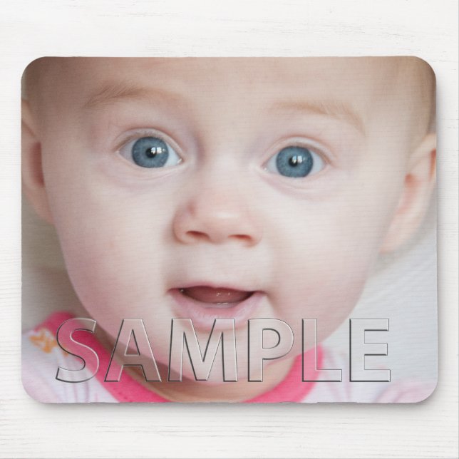 Create Your Own Custom Photo Design Mouse Pad (Front)