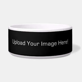 Create Your Own Custom Photo Dog Food Water Bowl