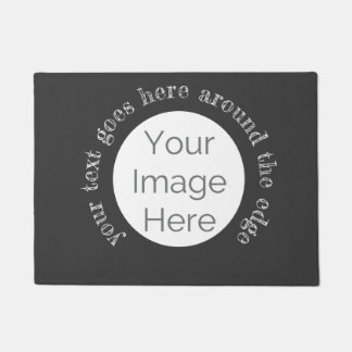 create your own custom photo  doormat