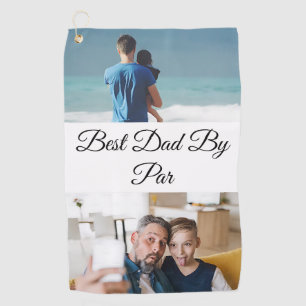 Create Your Own Custom Photo Fathers Day Golf Towel