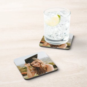 Create Your Own Custom Photo Graduation Party Coaster