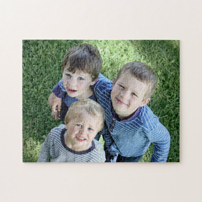 Create your own custom photo  jigsaw puzzle (Horizontal)