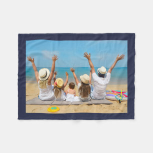 Create Your Own Custom Photo Keepsake Fleece Blanket
