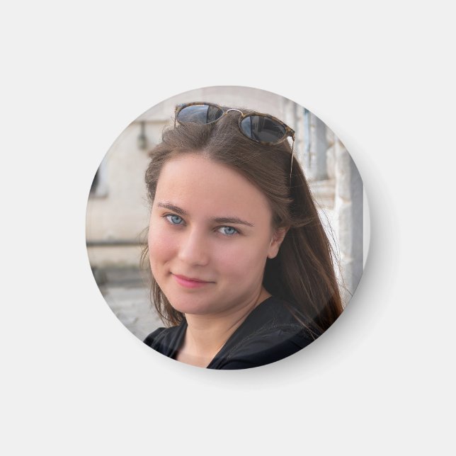 Create your own custom photo magnet (Front)