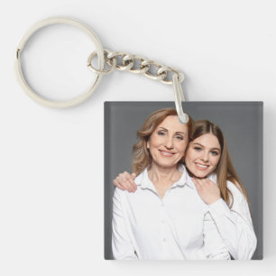 Create Your Own Custom Photo Mommy and Me Keychain