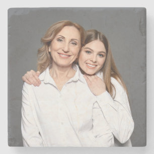 Create Your Own Custom Photo Mommy and Me Stone Coaster