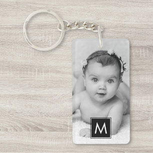 Create Your Own Custom Photo Monogram Keychain