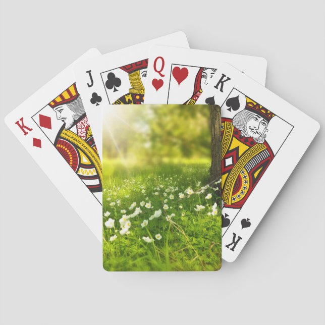 Create Your Own Custom Photo Personalized Playing Cards (Back)