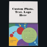 Create Your Own Custom Photo Playful Party Calendar<br><div class="desc">Create Your Own Custom Photo Playful Party Calendar. Customizable DIY calendar. Looking for a personalized calendar online for new year, or Christmas gift-idea? Make your own colourful party design, fun calendar. Just pick a template out of various pre-made design calendars, upload family photo, vacation photo or other images, customize and...</div>