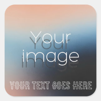 Create Your Own Custom Photo Sticker with Text