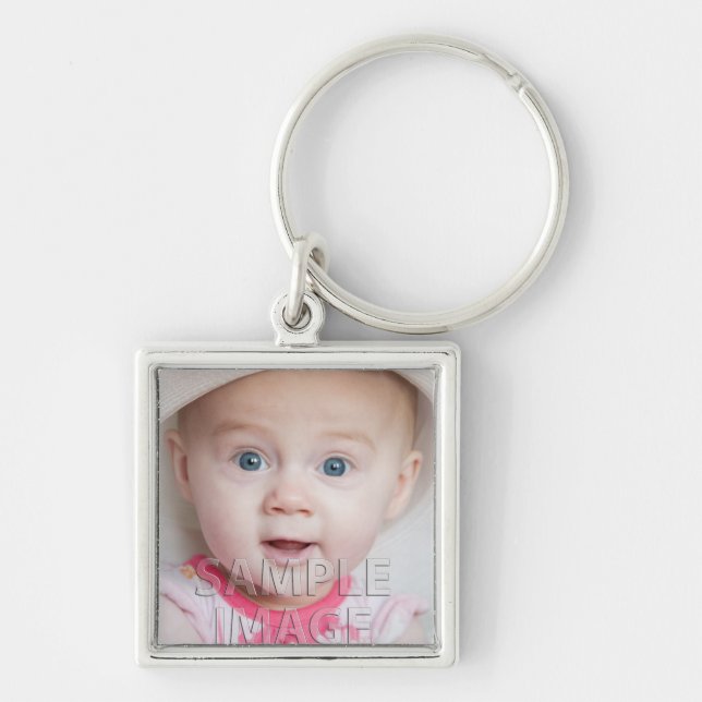 Create Your Own! Custom Photo Template Keychain (Front)