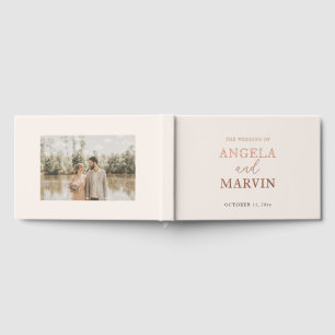 Create Your Own Custom Photo Wedding Guest Book