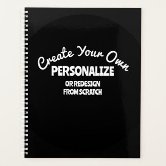 Create Your Own Custom Planner