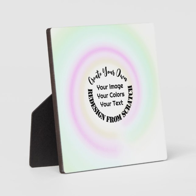 Create Your Own Custom Plaque (Front)