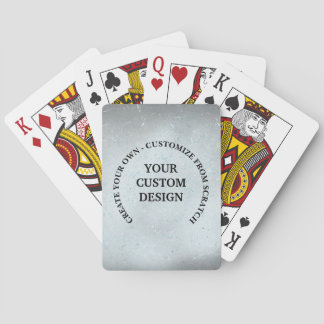 Create Your Own Custom Playing Cards