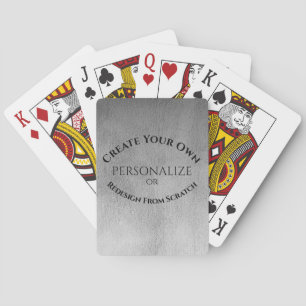 Create Your Own Custom Playing Cards