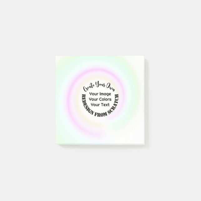 Create Your Own Custom Post-it Notes (Front)