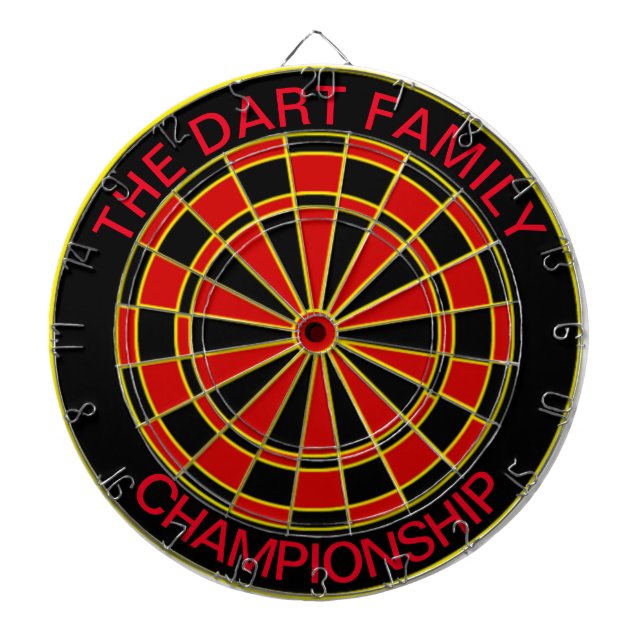 Create Your Own CUSTOM PRODUCT a Dartboard (Front)